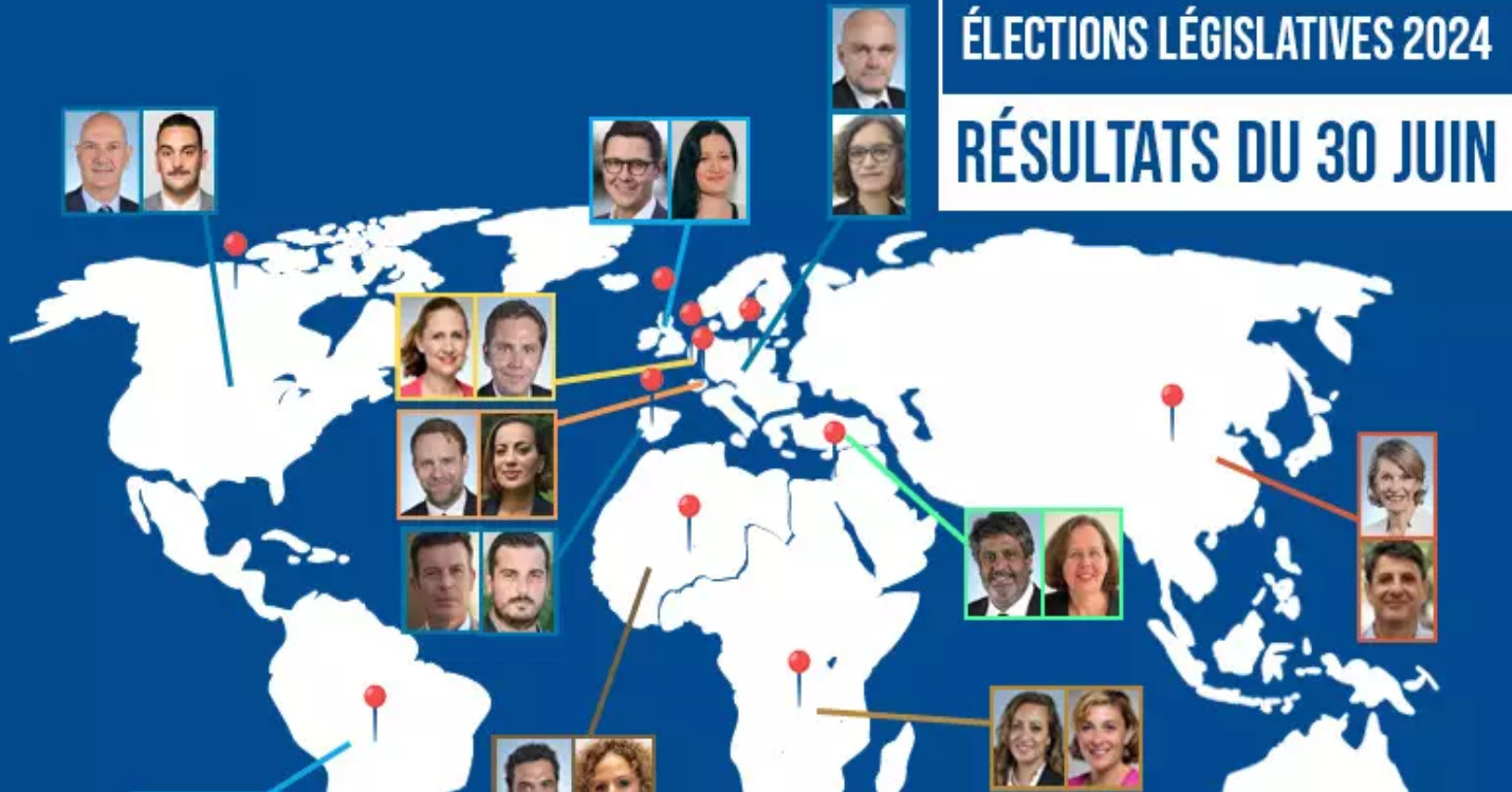 Les 22 candidats pour les 11 circonscriptions des Français de l’étranger