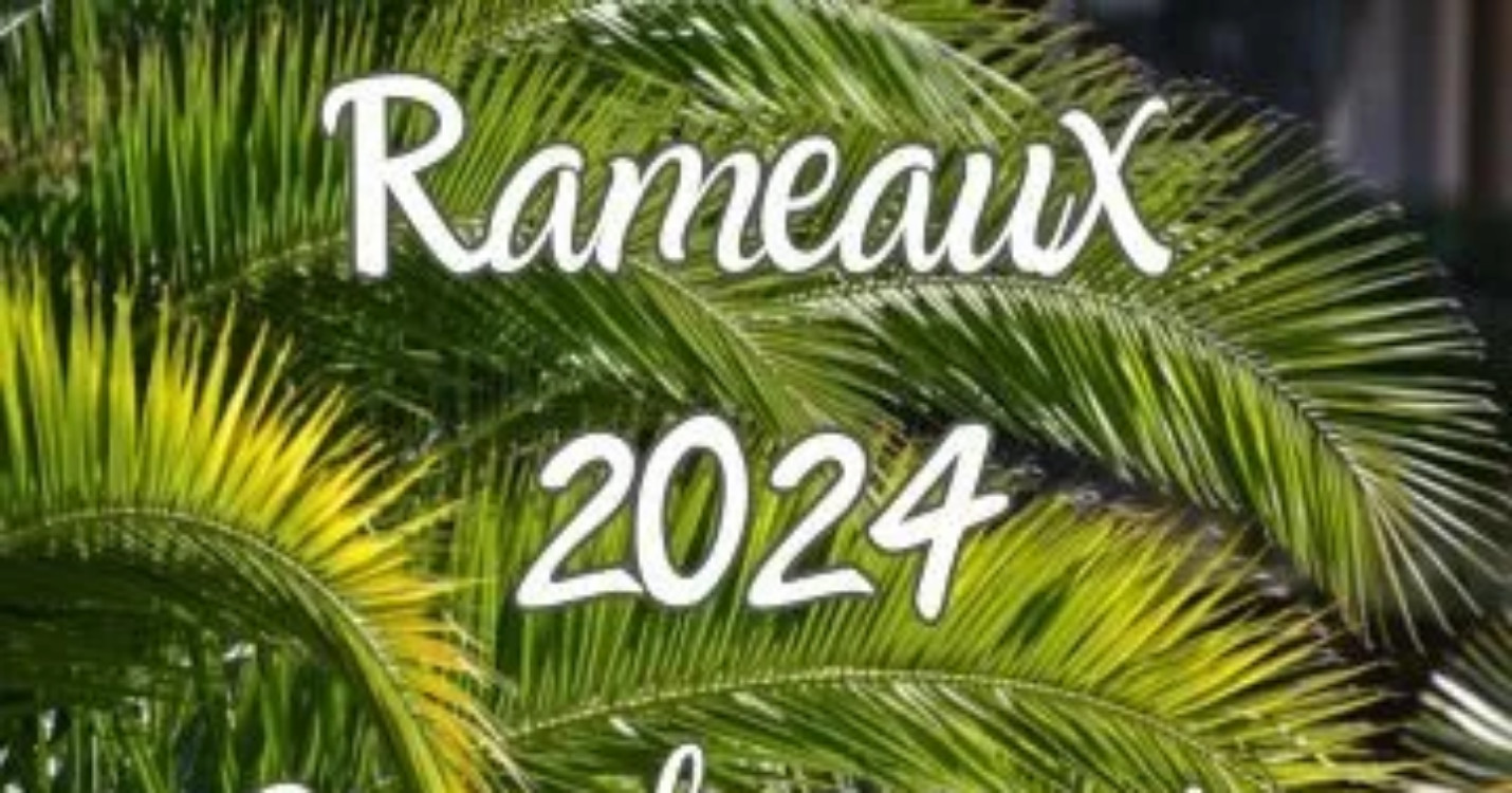 Dimanche des Rameaux: Réconciliation, une Odyssée et un don.