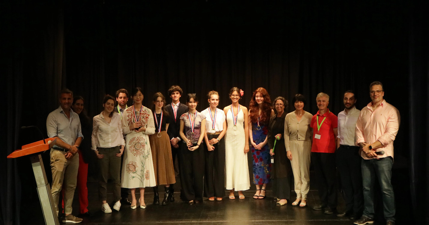 Rémy Kurowski, jury du concours d’éloquence du Lycée français de Hong Kong