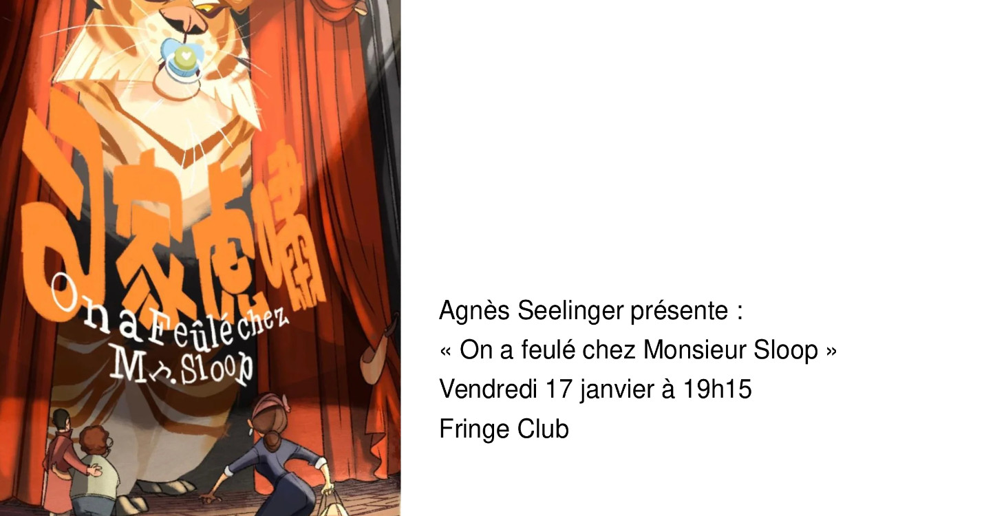 Agnès Seelinger au Fringe Club