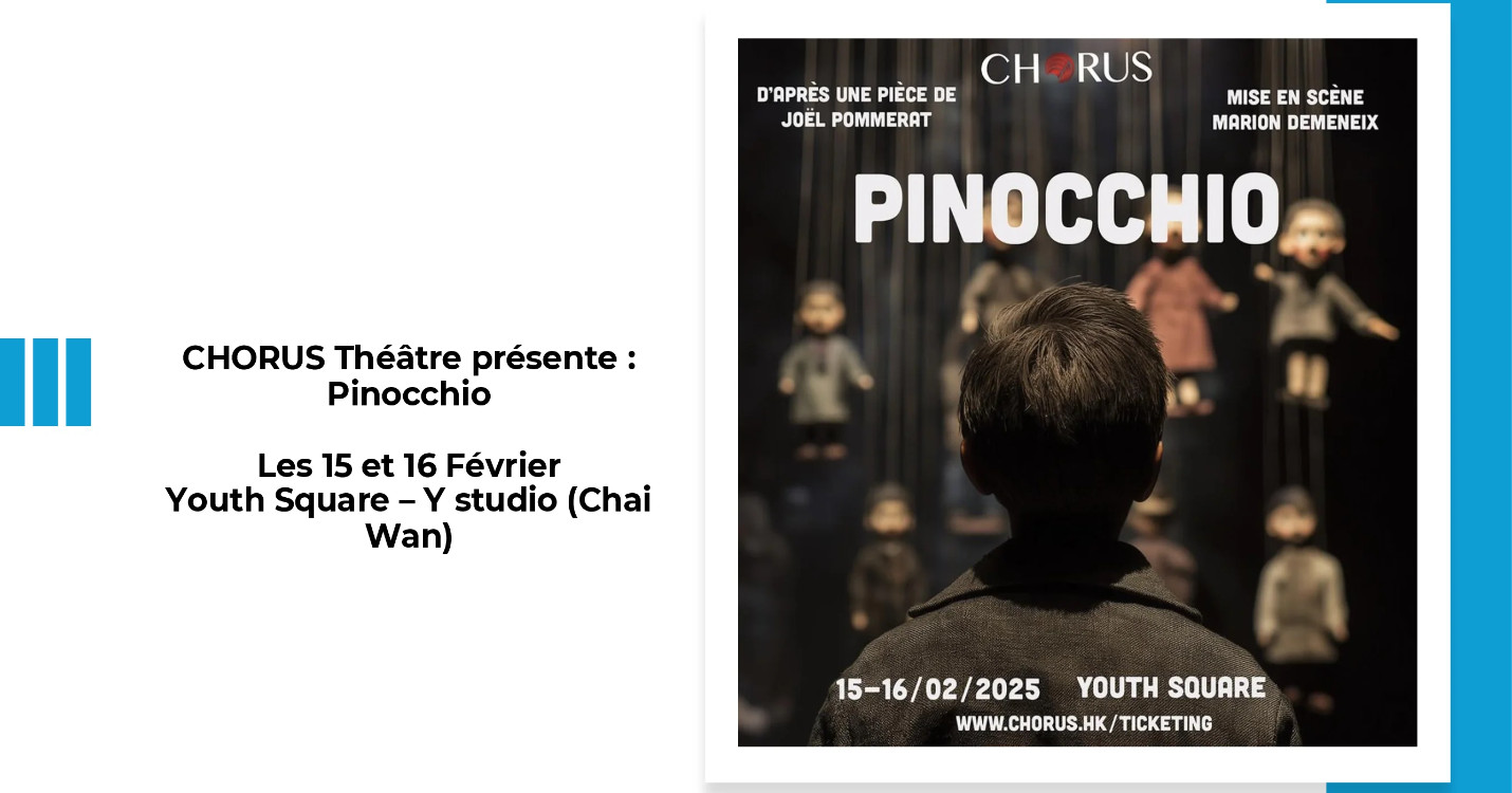 CHORUS Théâtre présente “Pinocchio”